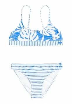Roxy FLOWERS ADDICT SET - Bikini - Blue