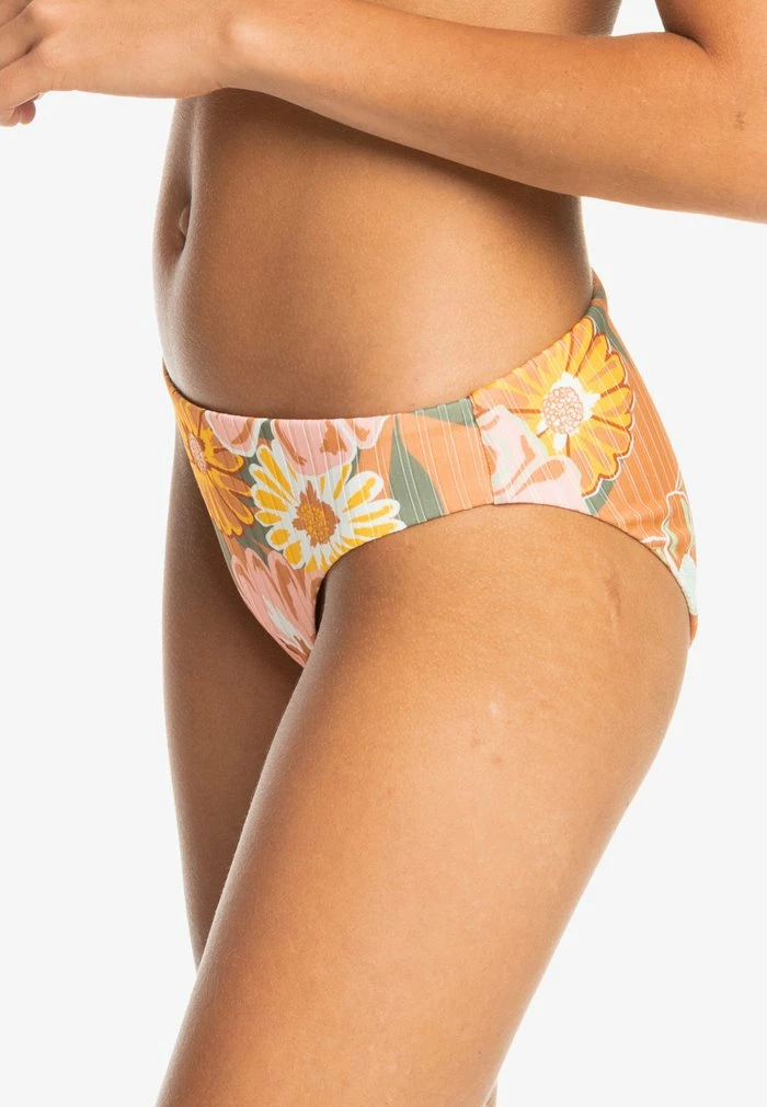 Roxy LOVE THE COMBER - Bikini Bottoms - Toasted Nut Bloom Boogie S 6 Roxy LOVE THE COMBER - Bikini Bottoms - Toasted Nut Bloom Boogie S - Image 4