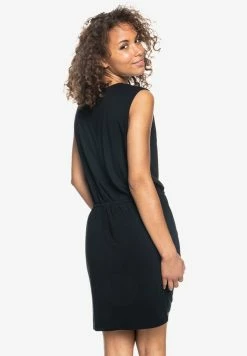 Roxy SURFS UP - Jersey Dress - Anthracite -Roxy Shop db9f9c98357145e49ab573e84dba2e61