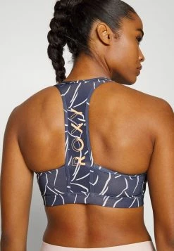 Roxy BACK TO YOU PRINTED - Medium Support Sports Bra - Mood Indigo -Roxy Shop dc295cd0226f411aa67e4b5a56c78ba1
