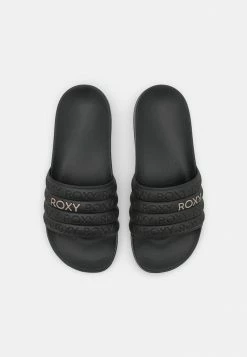 Roxy SLIPPY - Mules - Black/gold 13 Roxy SLIPPY - Mules - Black/gold -Roxy Shop dc91c48c8ebe4e48a56c86e5931cf165