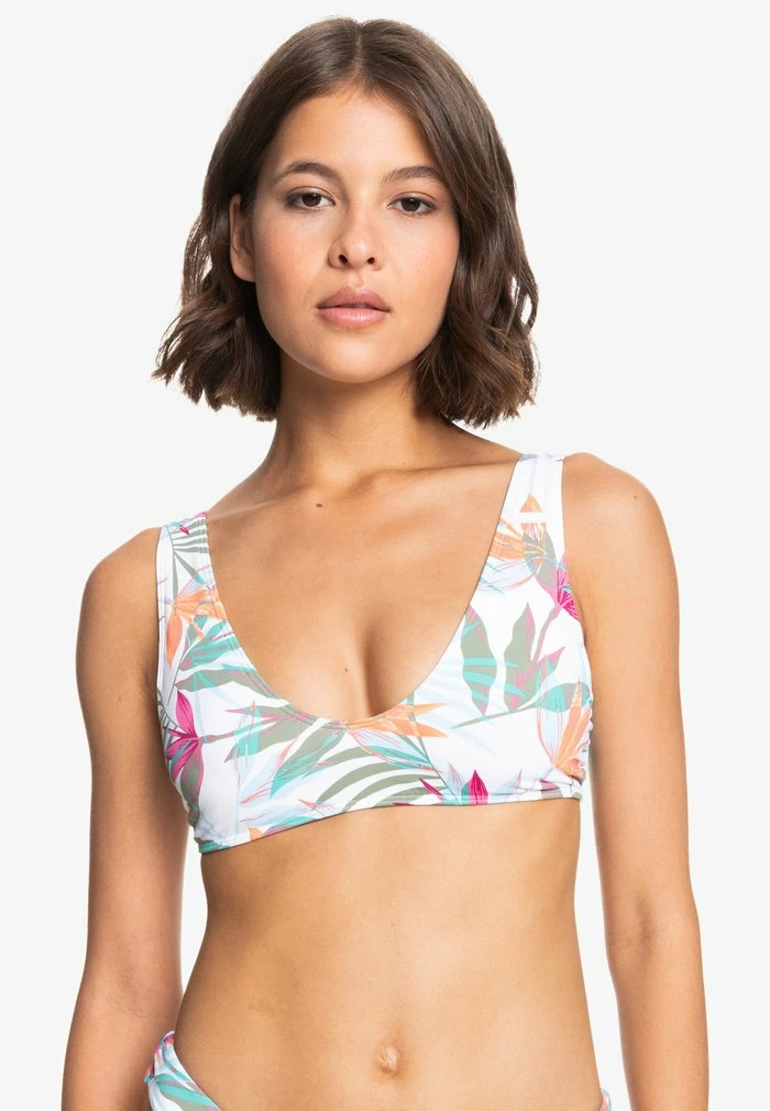 Roxy BEACH CLASSICS - Bikini Top - Bright White Floral Of Paradis 3 Roxy BEACH CLASSICS - Bikini Top - Bright White Floral Of Paradis