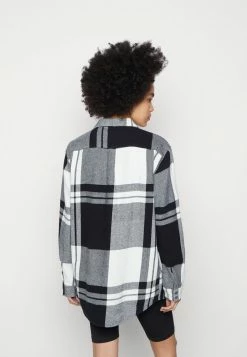 Roxy LET IT GO - Button-down Blouse - Black -Roxy Shop df488cf907714a72b48ab68ea883050f