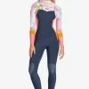 Roxy SYNCRO GBS REISSVERSCHLUSS - Wetsuit - Jet Gry Coral Flme Temple Gold -Roxy Shop dfd912ad80fb4aba9a84d9c14c6aa3b3
