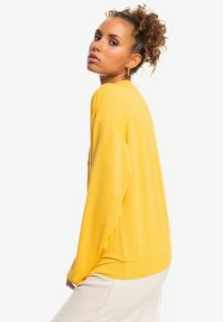 Roxy SURFING BY MOONLIGHT D - Sweatshirt - Yolk Yellow -Roxy Shop e0c55e59a08e43929f5fa7f1069078c8