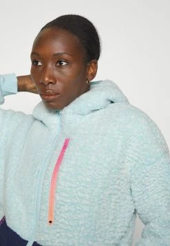 Roxy STORM DANCE - Fleece Jacket - Cool Blue -Roxy Shop e166b880a1594a889f62ada28a6ae4e2