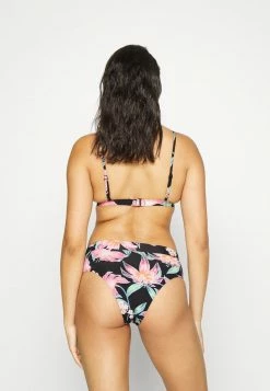 Roxy BEACH CLASSICS - Bikini Bottoms - Anthracite Paradise -Roxy Shop e29ce84e53e446df9ba045cb73080d07