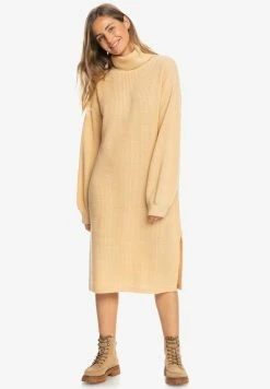 Roxy SILVER TONES - Jumper Dress - Beige