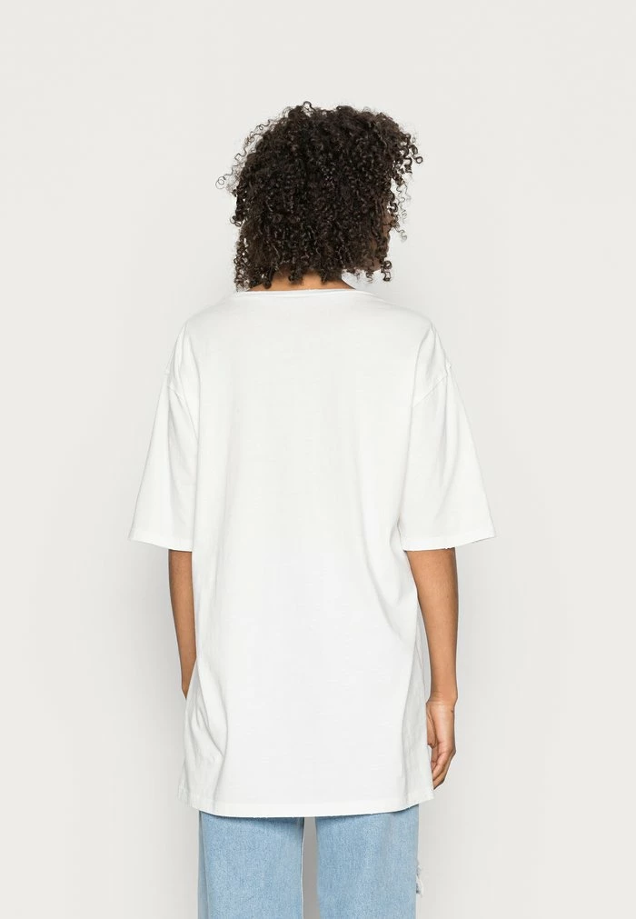 Roxy COME TO THE BEACH - Print T-shirt - Snow White 5 Roxy COME TO THE BEACH - Print T-shirt - Snow White - Image 3