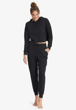 Roxy SUN MIGHT SHINE - Tracksuit Bottoms - Anthracite -Roxy Shop e7b65664fb6a45f4be02a2b5889f4bb5