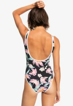 Roxy PARADISE SHINE ONE PIECE - Swimsuit - Anthracite Paradise Found S -Roxy Shop e86b1fe239fc4adbaa40c58aefa33d4a