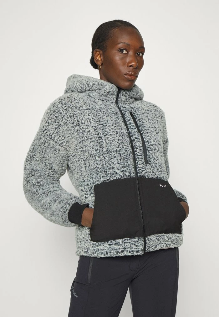 Roxy STORM DANCE - Fleece Jacket - Anthracite 3 Roxy STORM DANCE - Fleece Jacket - Anthracite