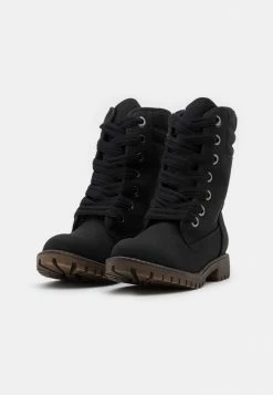 Roxy ALDEAN - Lace-up Ankle Boots - Black -Roxy Shop e91ce192f84540409f040f8c7cf15398