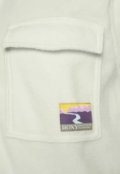 Roxy BECAUSE THE NIGHT - Fleece Jacket - Egret -Roxy Shop ea3c0bf6a178468291e6212810ab705c
