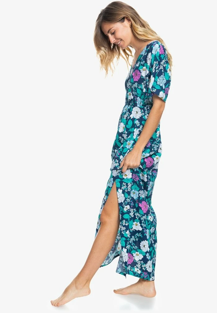 Roxy DYNAMITE GIRL - Maxi Dress - Mood Indigo Blossom Babe 4 Roxy DYNAMITE GIRL - Maxi Dress - Mood Indigo Blossom Babe - Image 2
