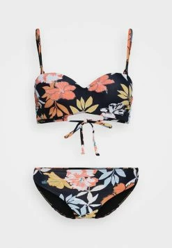 Roxy MOLD BAND SET - Bikini - Anthracite/island Vibes