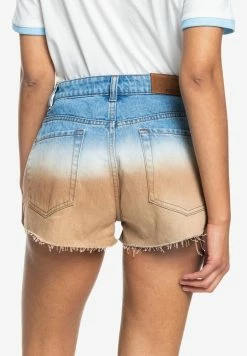 Roxy CALL ME NOW - Denim Shorts - Cool Blue Toast Denim Degreade -Roxy Shop ef4dd25b4efb4ce3b28ab9804dee693c