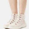 Roxy KADEN - Lace-up Ankle Boots - White -Roxy Shop f01670662ee64ef985bb626a6125b74b