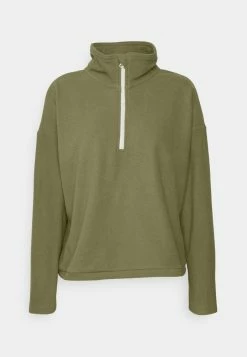 Roxy FEEL IT TOO - Fleece Jumper - Deep Lichen Green -Roxy Shop f04c5bb7fda048afb795872540cb72f2