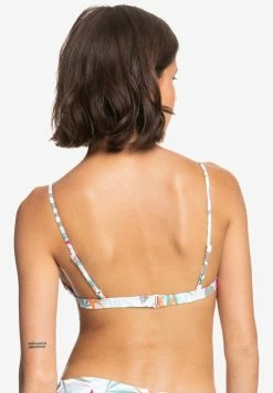 Roxy BEACH CLASSICS - Bikini Top - Bright White Floral Of Paradis -Roxy Shop f055b06c8be7452e8d94aee1288f27d9