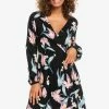 Roxy PARTY WAVES PRINTED - Day Dress - Black 2 Roxy PARTY WAVES PRINTED - Day Dress - Black -Roxy Shop f193f244a9944af280df2237ff059ebb