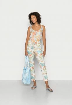 Roxy BIMINI PANT PRINTED - Trousers - Snow White Lilac -Roxy Shop f1b27d4108df47e6815a20b21fa9ca3a