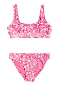 Roxy SPLENDID DREAM SET - Bikini - Pink Guava S Ditsy Dreams