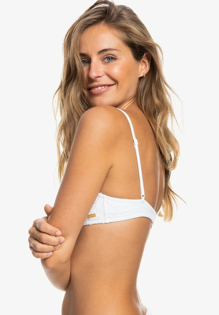 Roxy QUIET BEAUTY - Bikini Top - Bright White 6 Roxy QUIET BEAUTY - Bikini Top - Bright White - Image 4