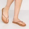 Roxy COSTAS - T-bar Sandals - Rose Gold