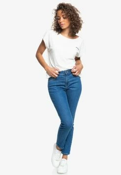 Roxy NIGHT AWAY - Slim Fit Jeans - Medium Blue 9 Roxy NIGHT AWAY - Slim Fit Jeans - Medium Blue -Roxy Shop f4f50ccd299a4b7c9f2f041867e5df86
