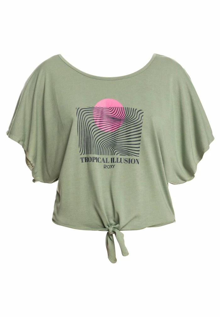 Roxy Print T-shirt - Sea Spray 7 Roxy Print T-shirt - Sea Spray - Image 5