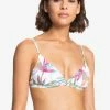 Roxy BEACH CLASSICS - Bikini Top - Bright White Floral Of Paradis -Roxy Shop fb760ec08a314efbbbe3434627a468ed