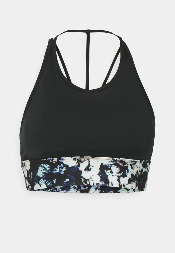 Roxy ILLUSION OF BLISS - Medium Support Sports Bra - True Black 7 Roxy ILLUSION OF BLISS - Medium Support Sports Bra - True Black - Image 5