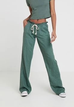 Roxy OCEANSIDE PANTS - Trousers - Duck Green