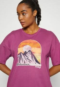 Roxy START ADVENTURES - Print T-shirt - Boysenberry -Roxy Shop ffc506a713ef46ba80aa28d748af2527
